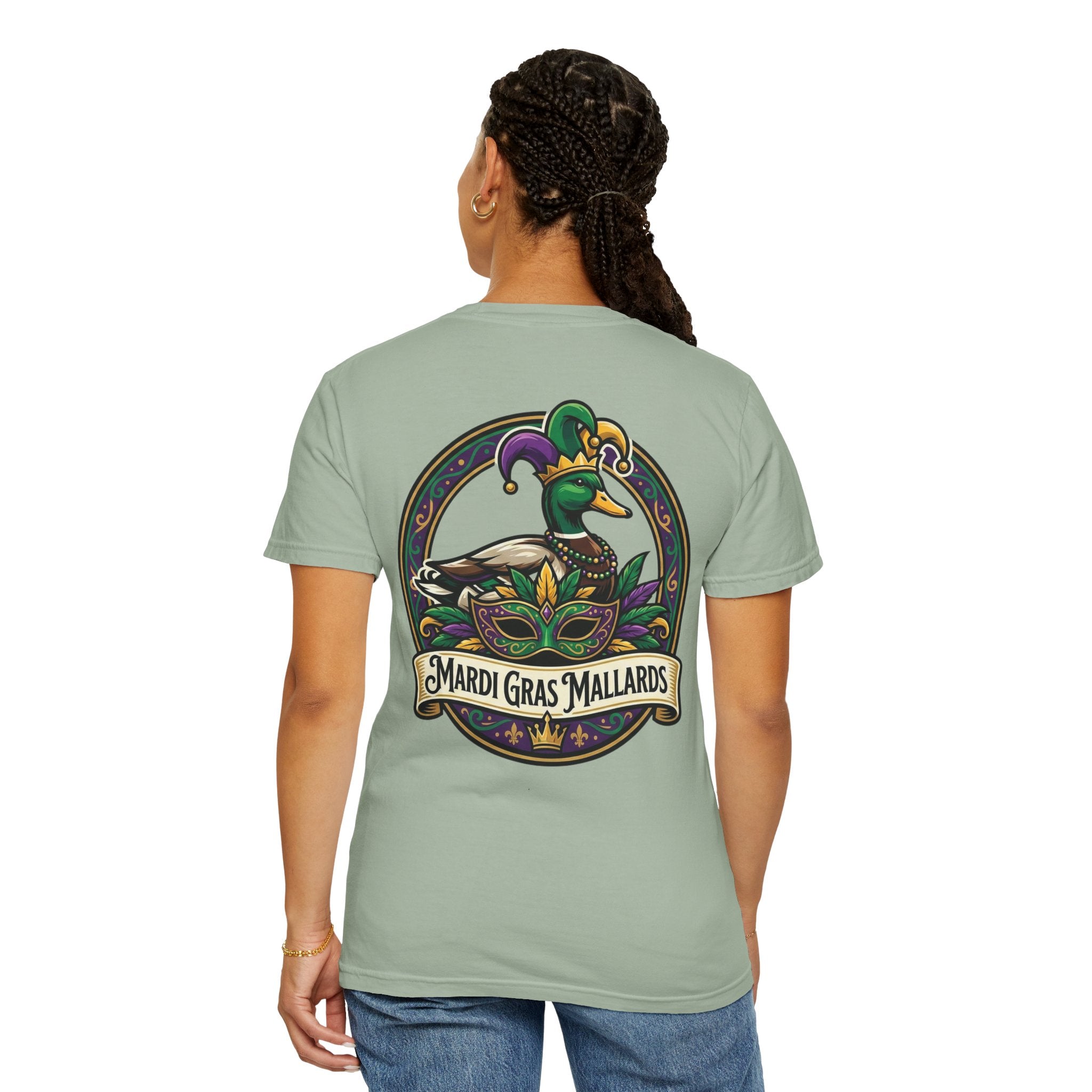 Mardi Gras Mallards T-Shirt — Festive Graphic Tee