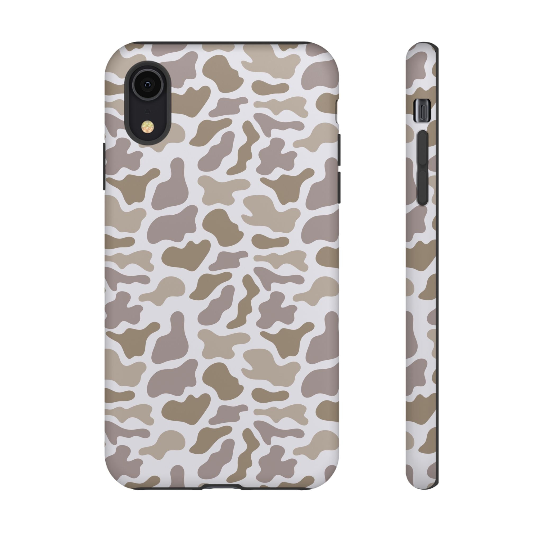 Grey Camo custom design Tough Cases
