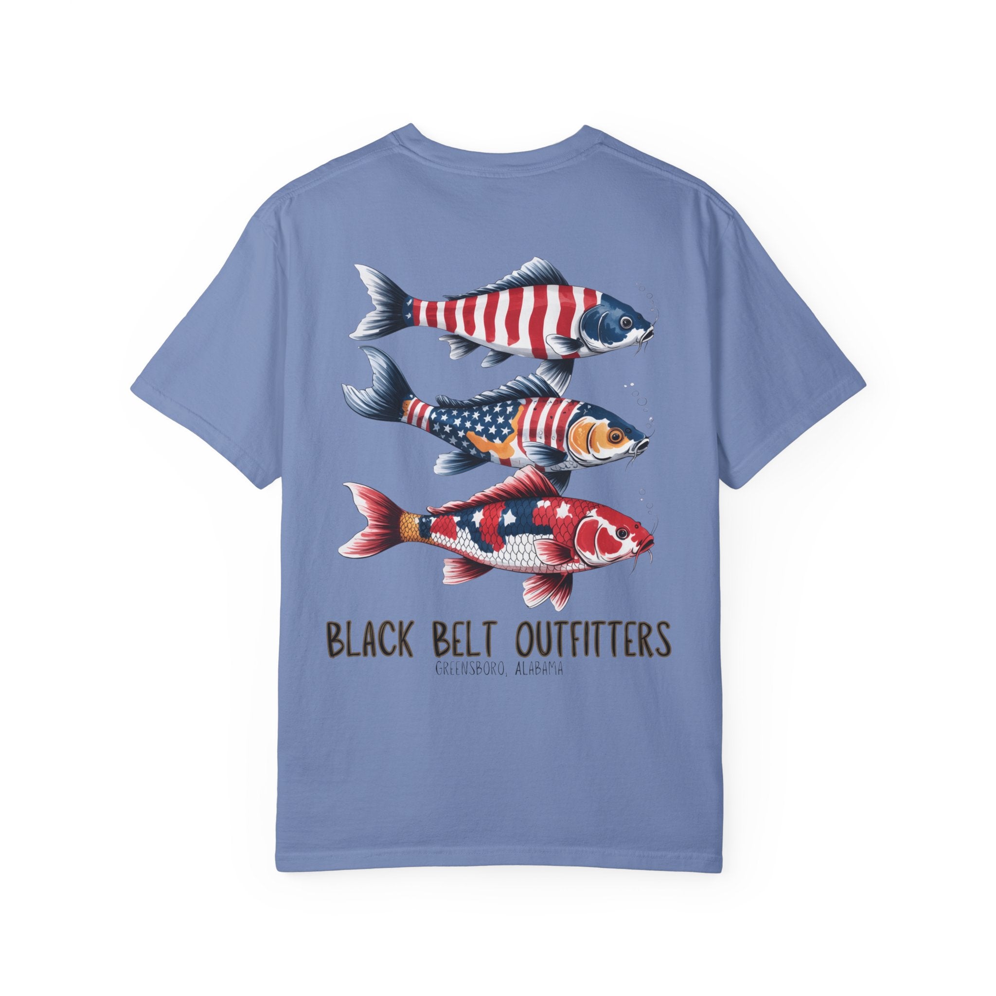 American Fishing Unisex T-Shirt, Perfect for Gifts, Father's Day, Golf Events, Casual Wear, Comfortable Tee
