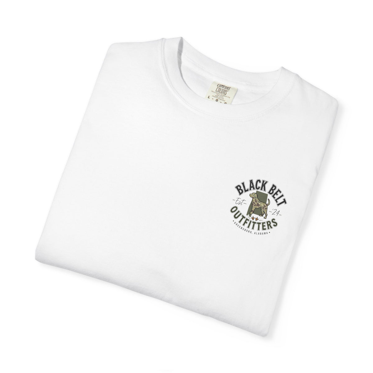 T-Shirt — Black Belt Outfitters Vintage Truck & Dog Graphic Tee