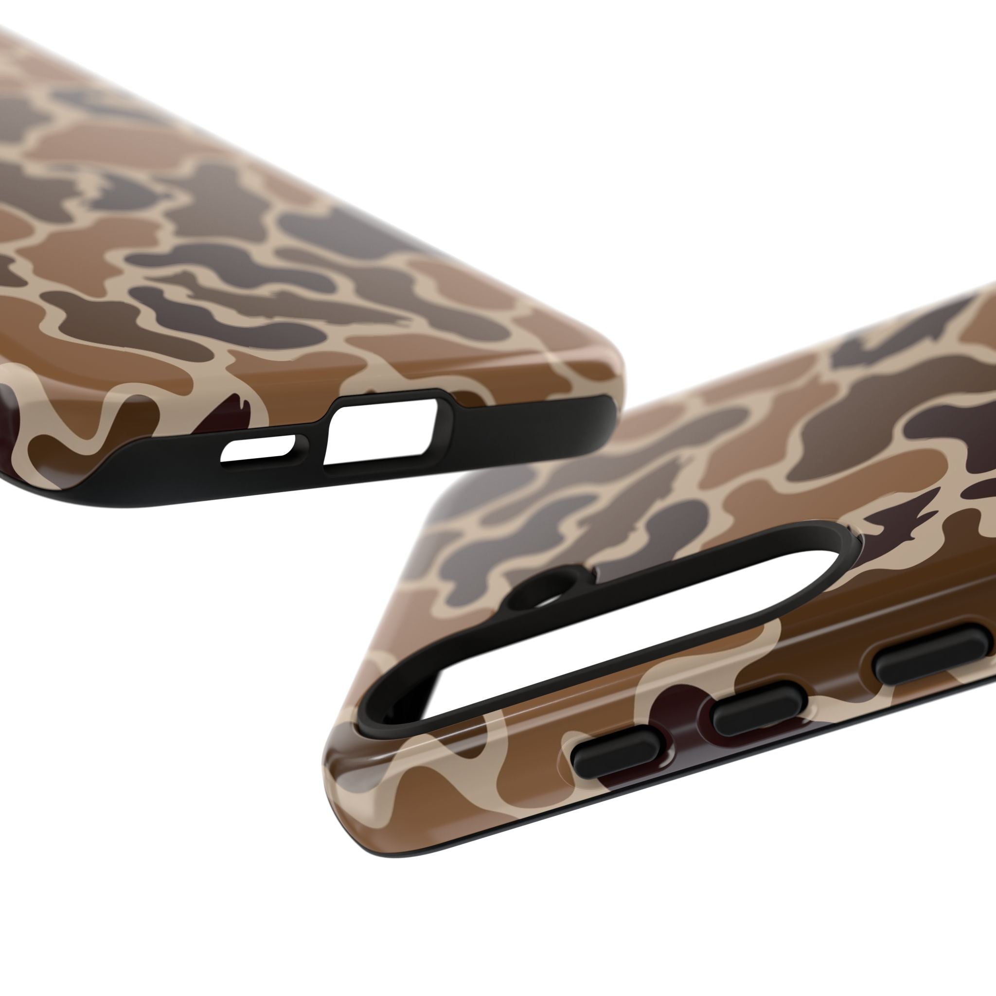 Brown Shark Camo design Tough Cases
