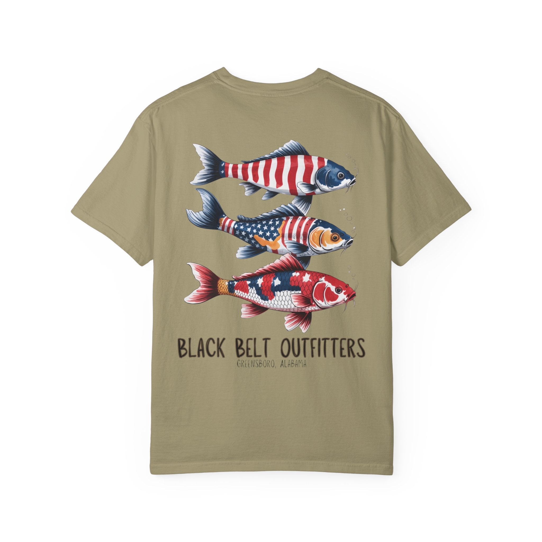 American Fishing Unisex T-Shirt, Perfect for Gifts, Father's Day, Golf Events, Casual Wear, Comfortable Tee