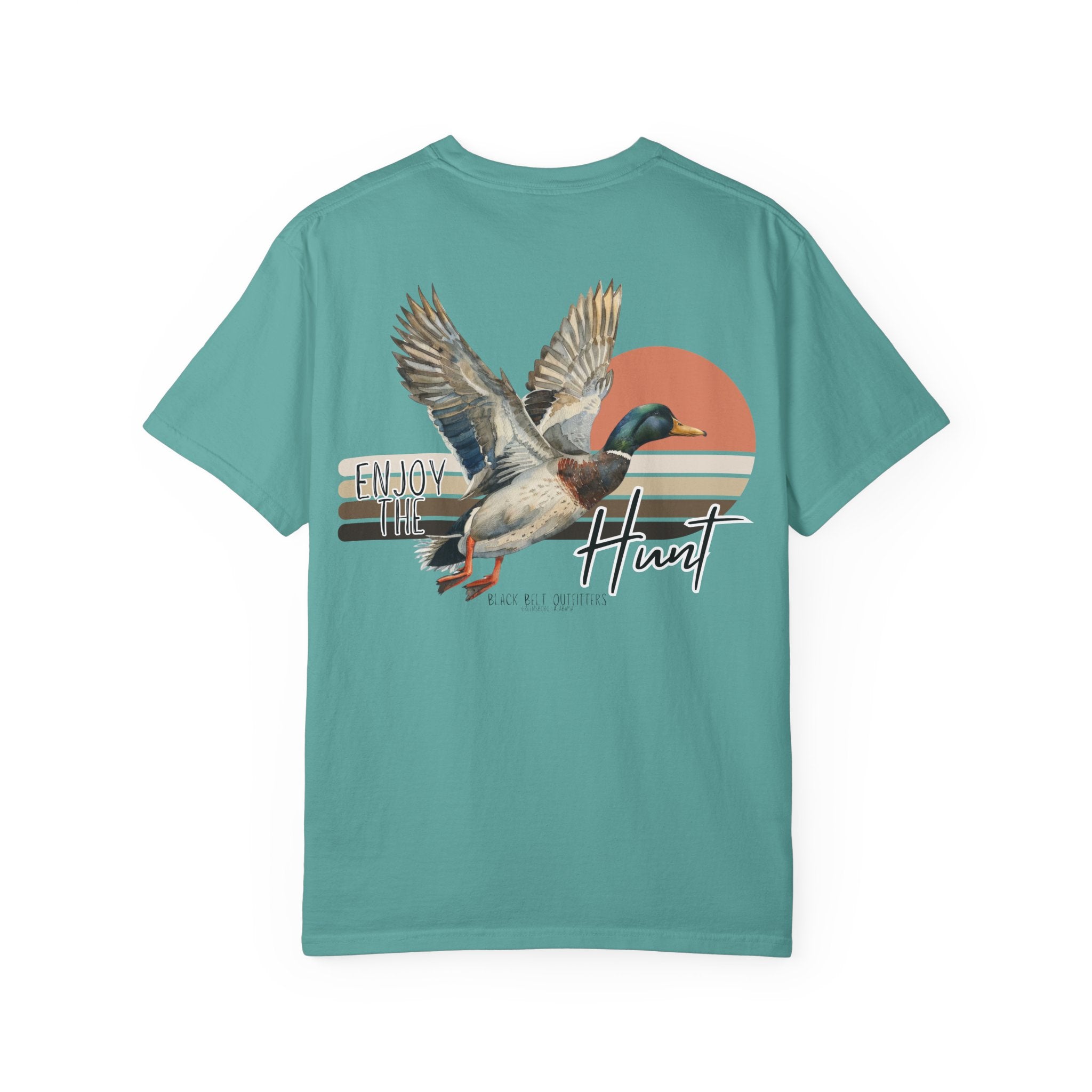 ENJOY THE HUNT Unisex T-Shirt, Perfect for Gifts, Father's Day, Golf Events, Casual Wear, Comfortable Tee