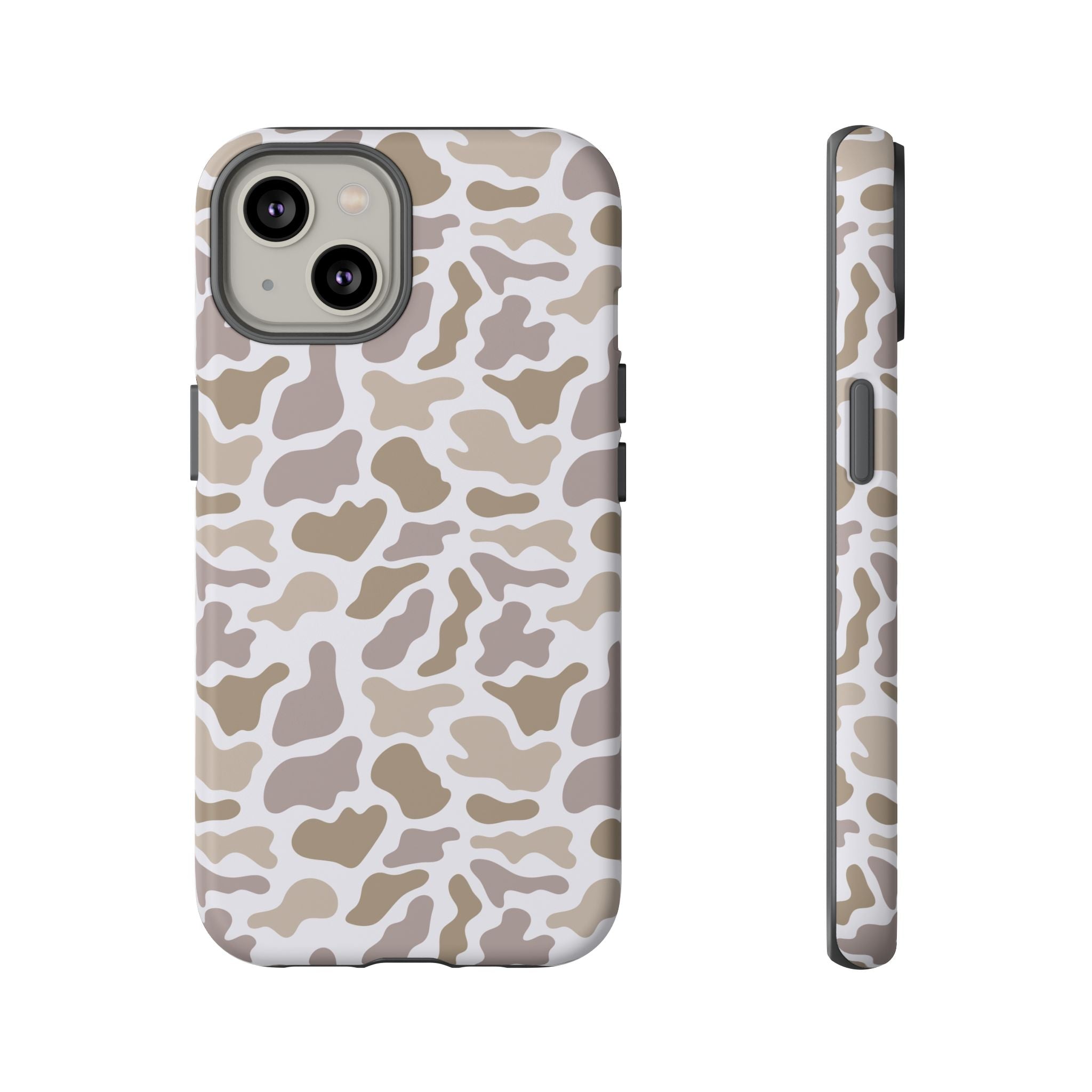 Grey Camo custom design Tough Cases