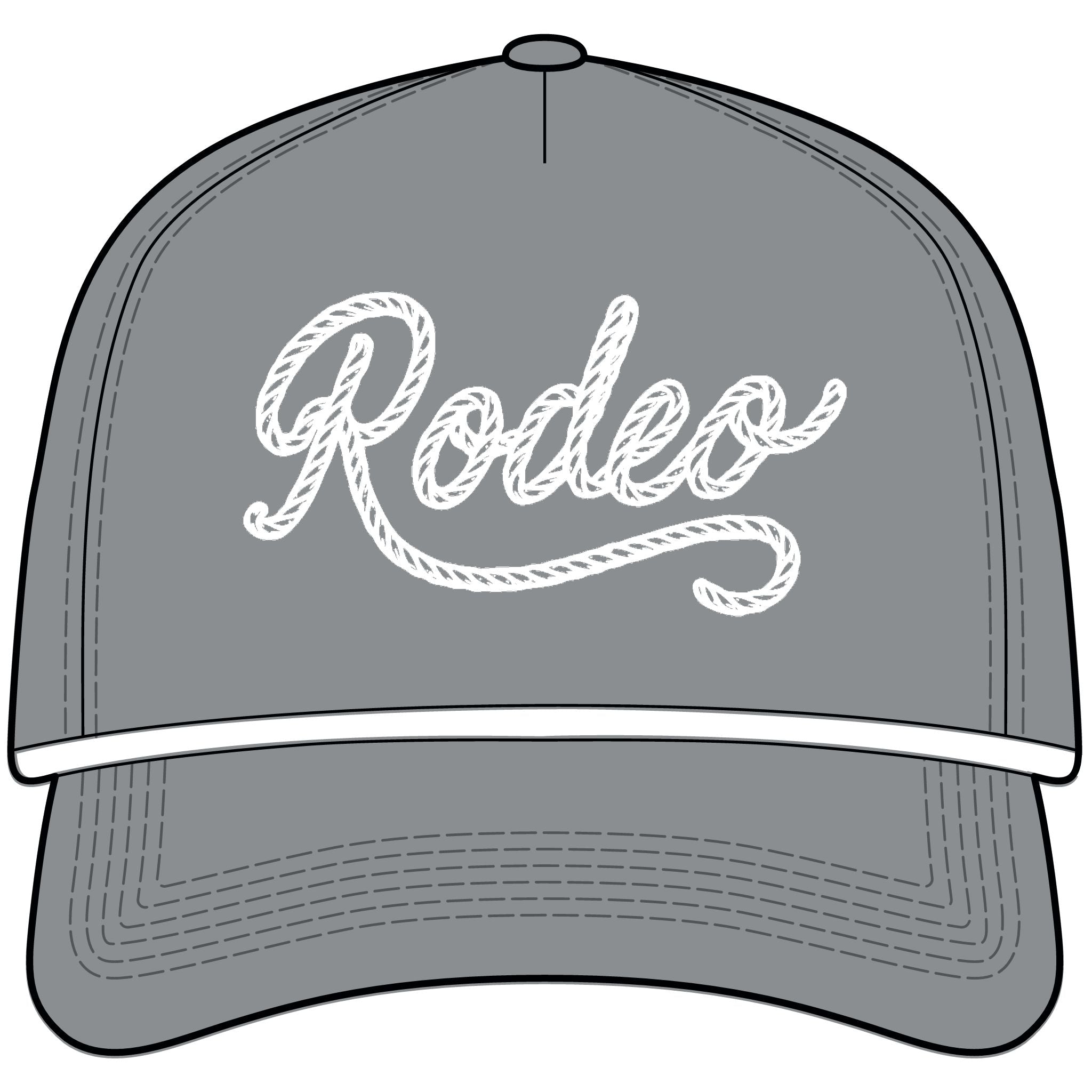 Rodeo Rope Cap — Vintage Sunwashed Baseball Hat