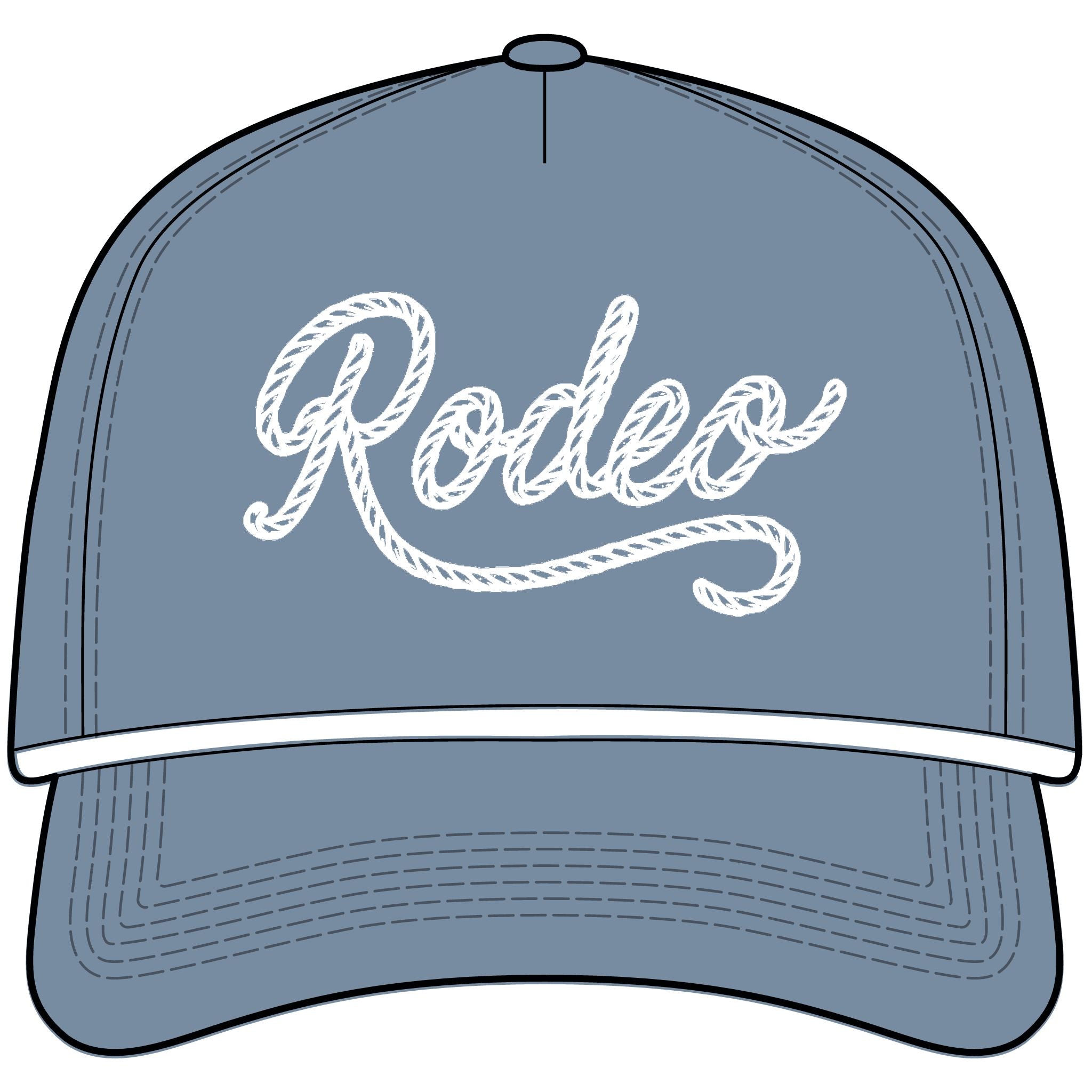 Rodeo Rope Cap — Vintage Sunwashed Baseball Hat