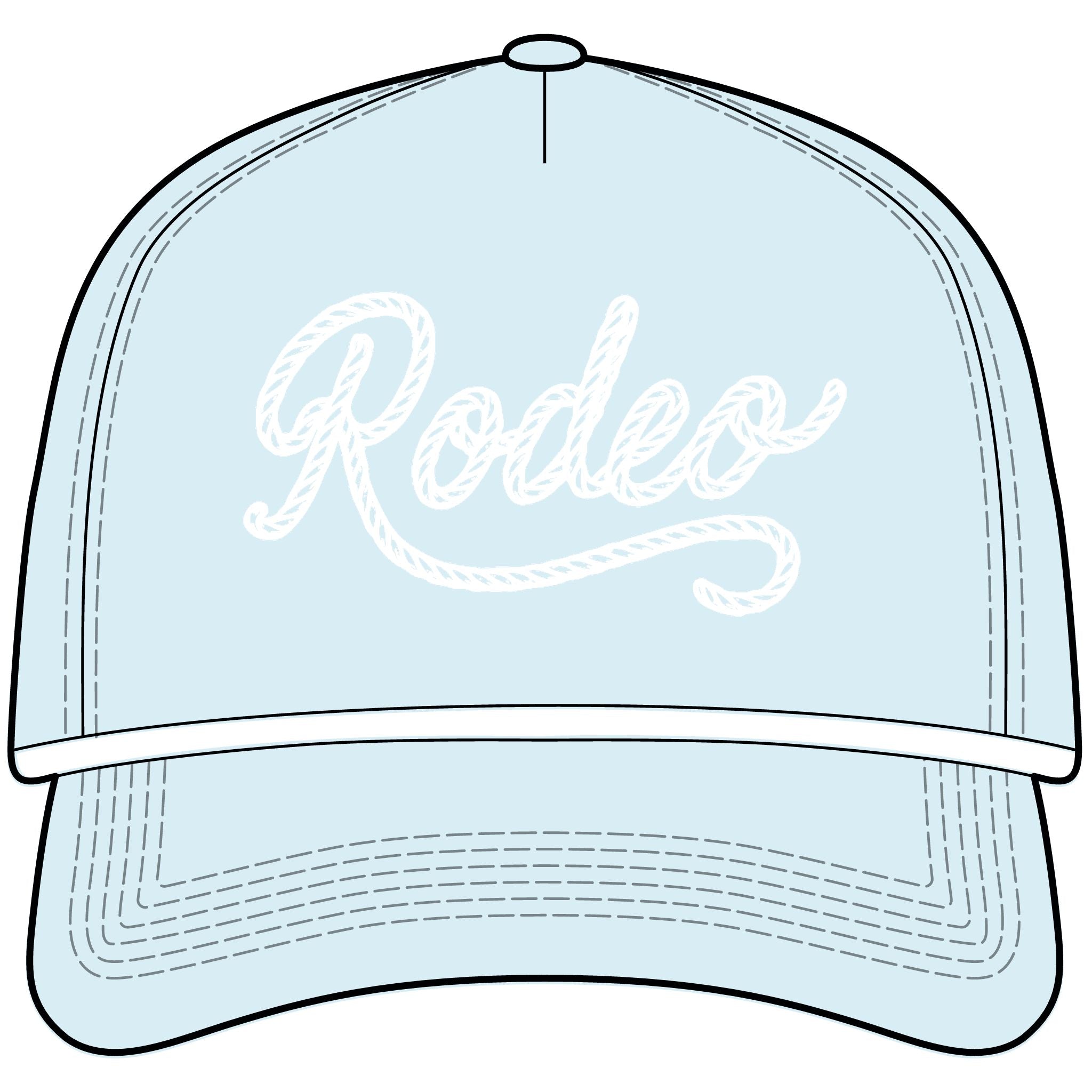 Rodeo Rope Cap — Vintage Sunwashed Baseball Hat