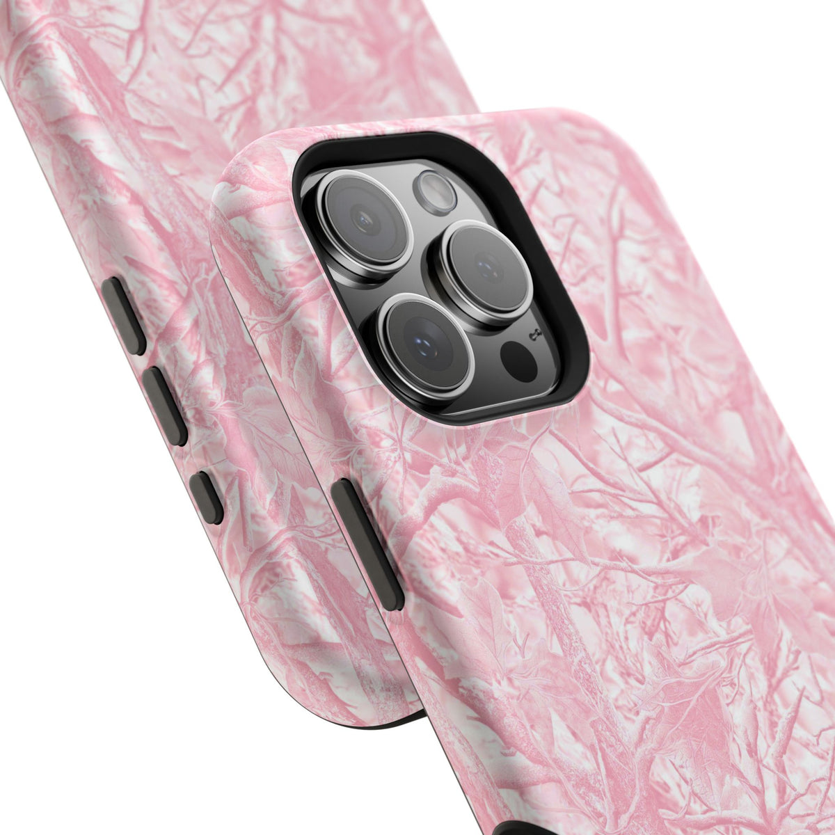 Pink Camo Magnetic Impact-Resistant Phone Case