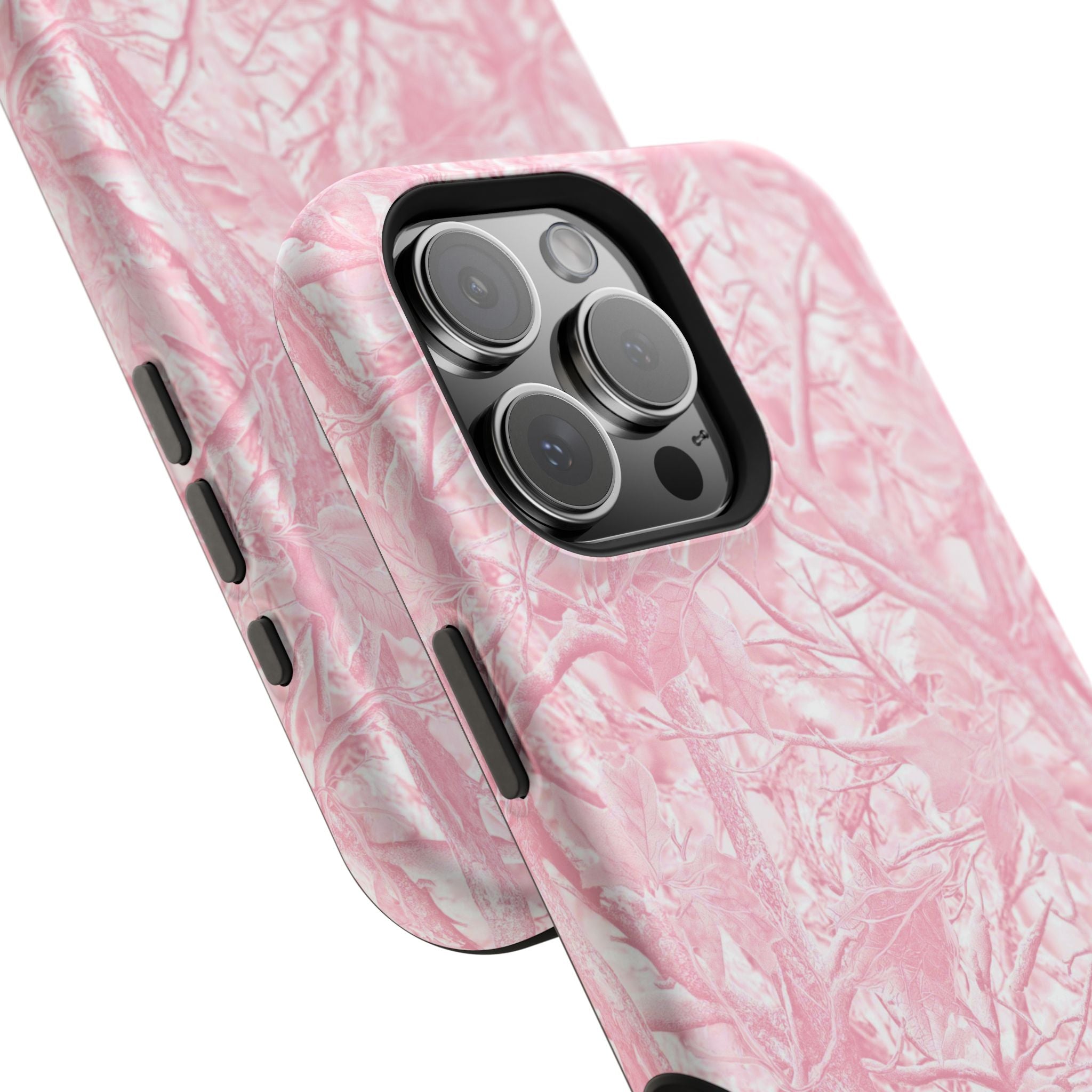 Pink Camo Magnetic Impact-Resistant Phone Case