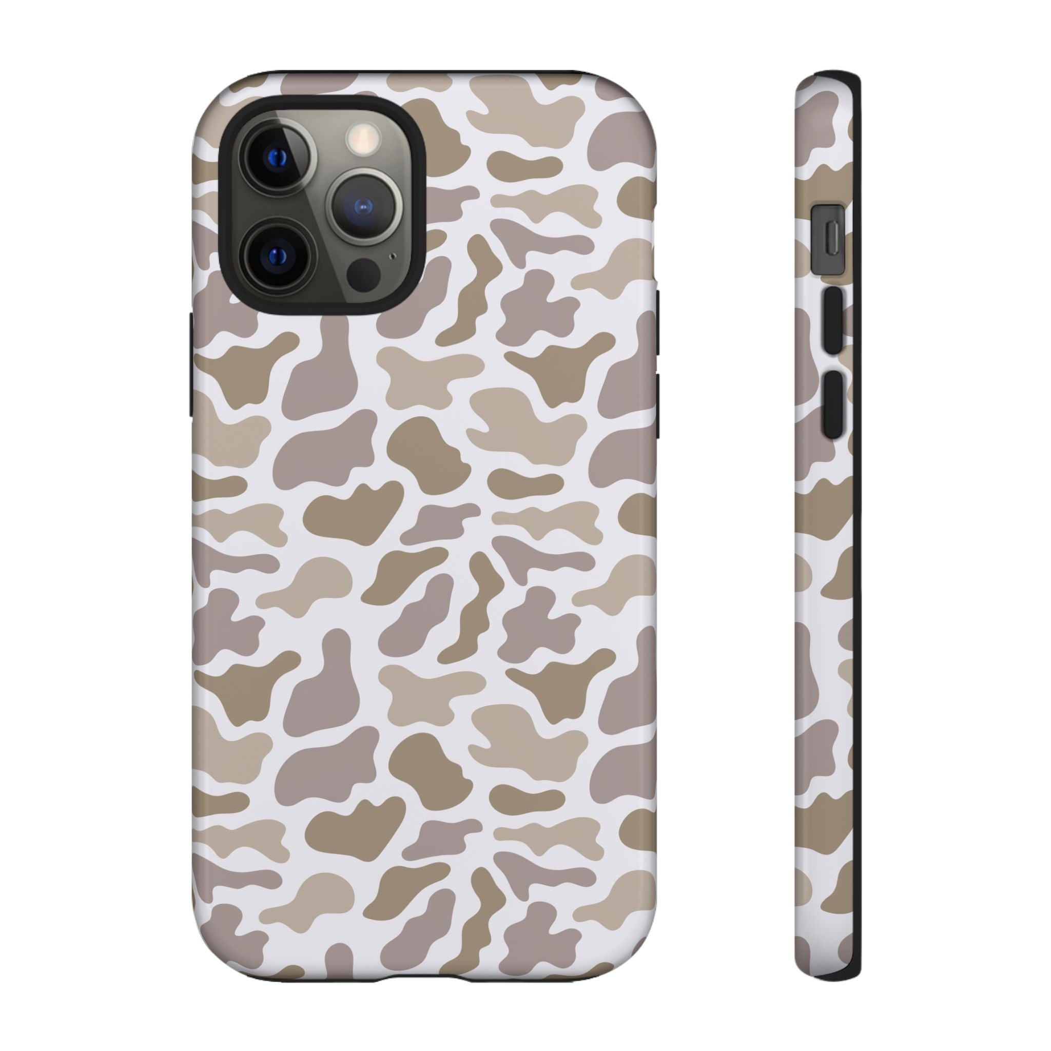 Grey Camo custom design Tough Cases