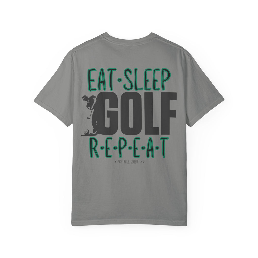 Eat Sleep Golf Repeat Unisex T-Shirt, Perfect for Gifts, Father's Day, Golf Events, Casual Wear, Comfortable Tee