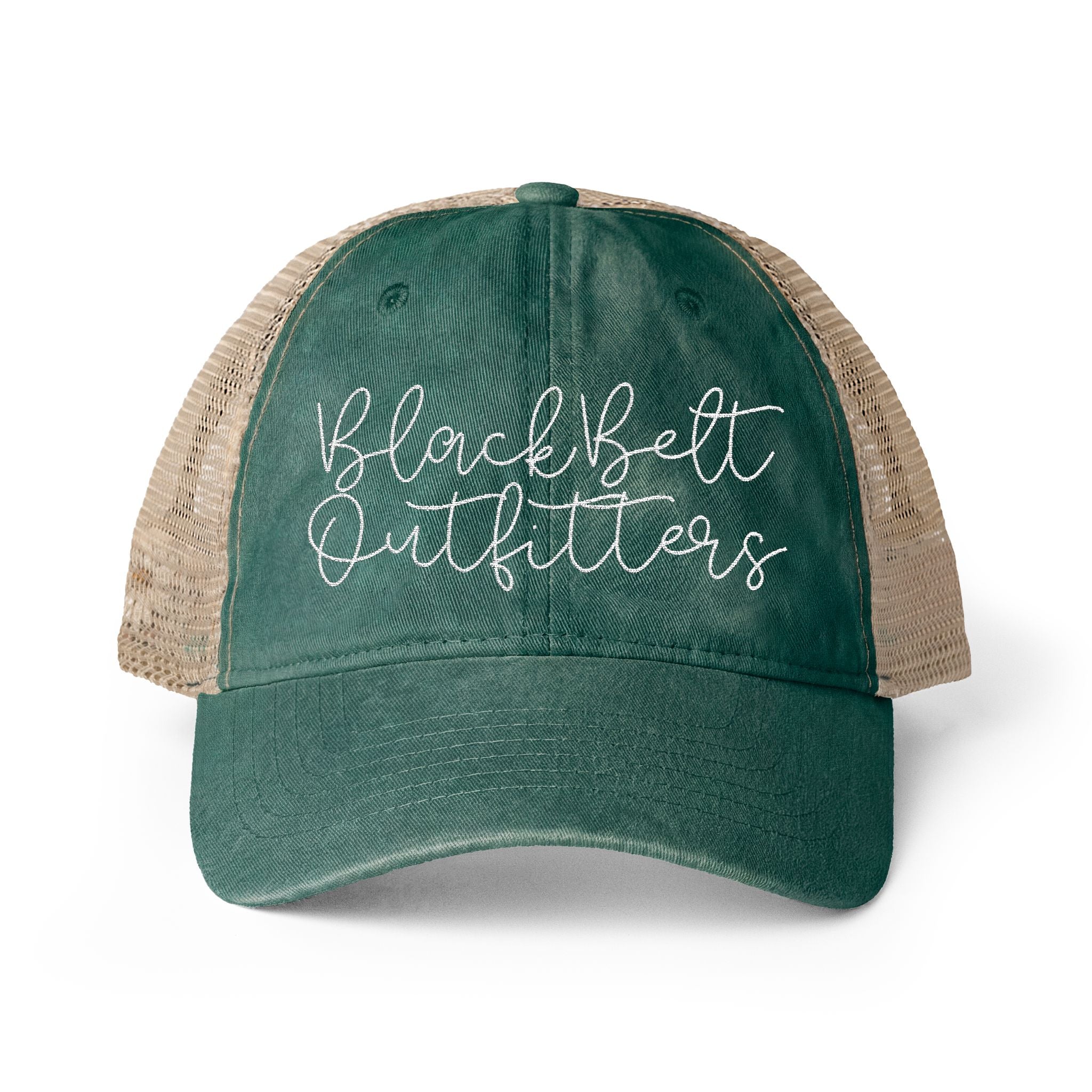 Black Belt Outfitters Women's Washed Mesh-Back Cap