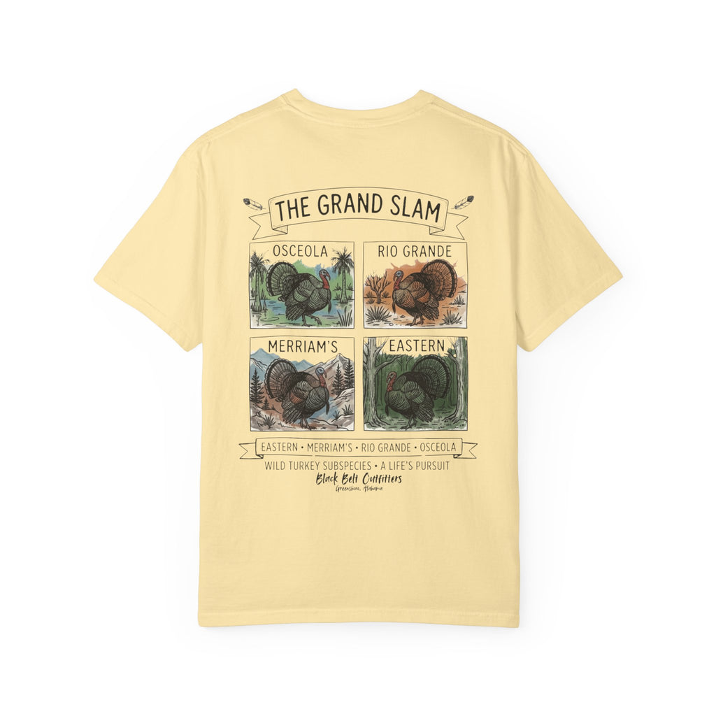 Grand Slam Turkey Graphic T-Shirt — Vintage Game Bird Hunting Tee