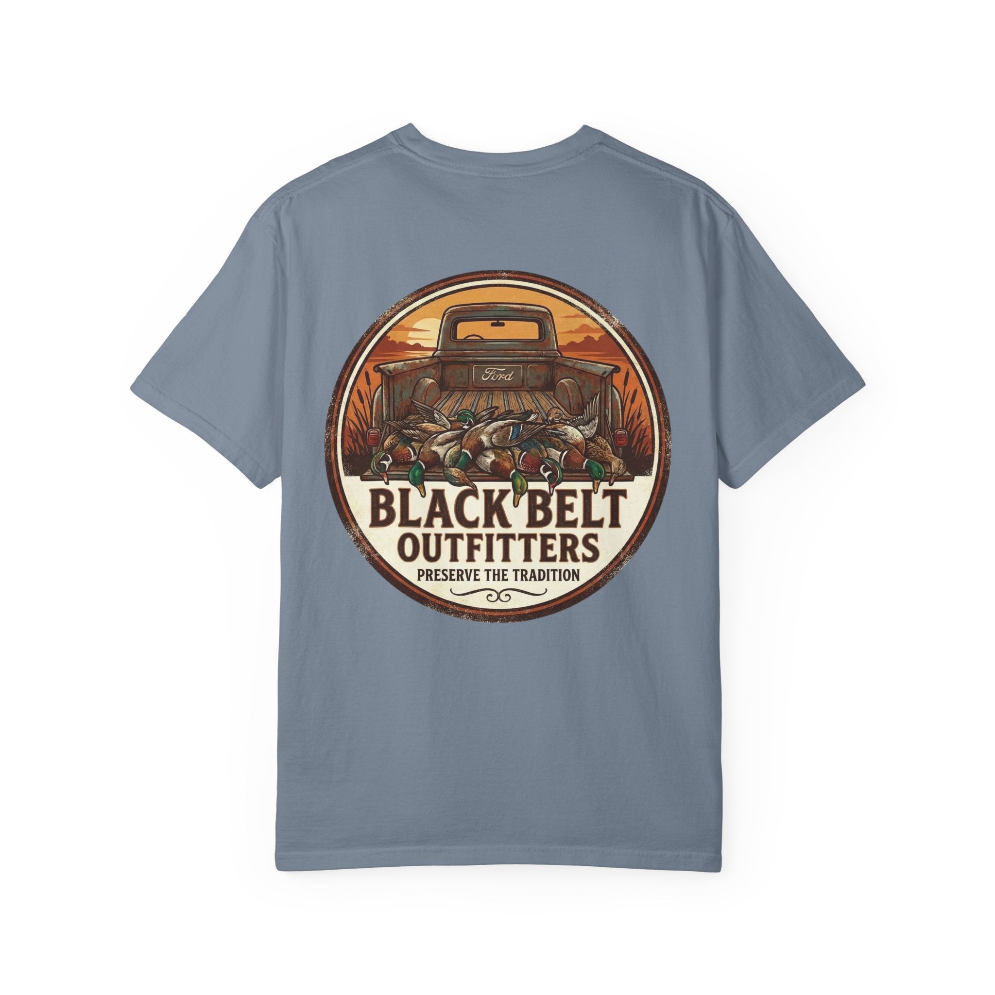 Black Belt Outfitters Duck Hunting T-Shirt — Waterfowl Hunter Graphic Tee