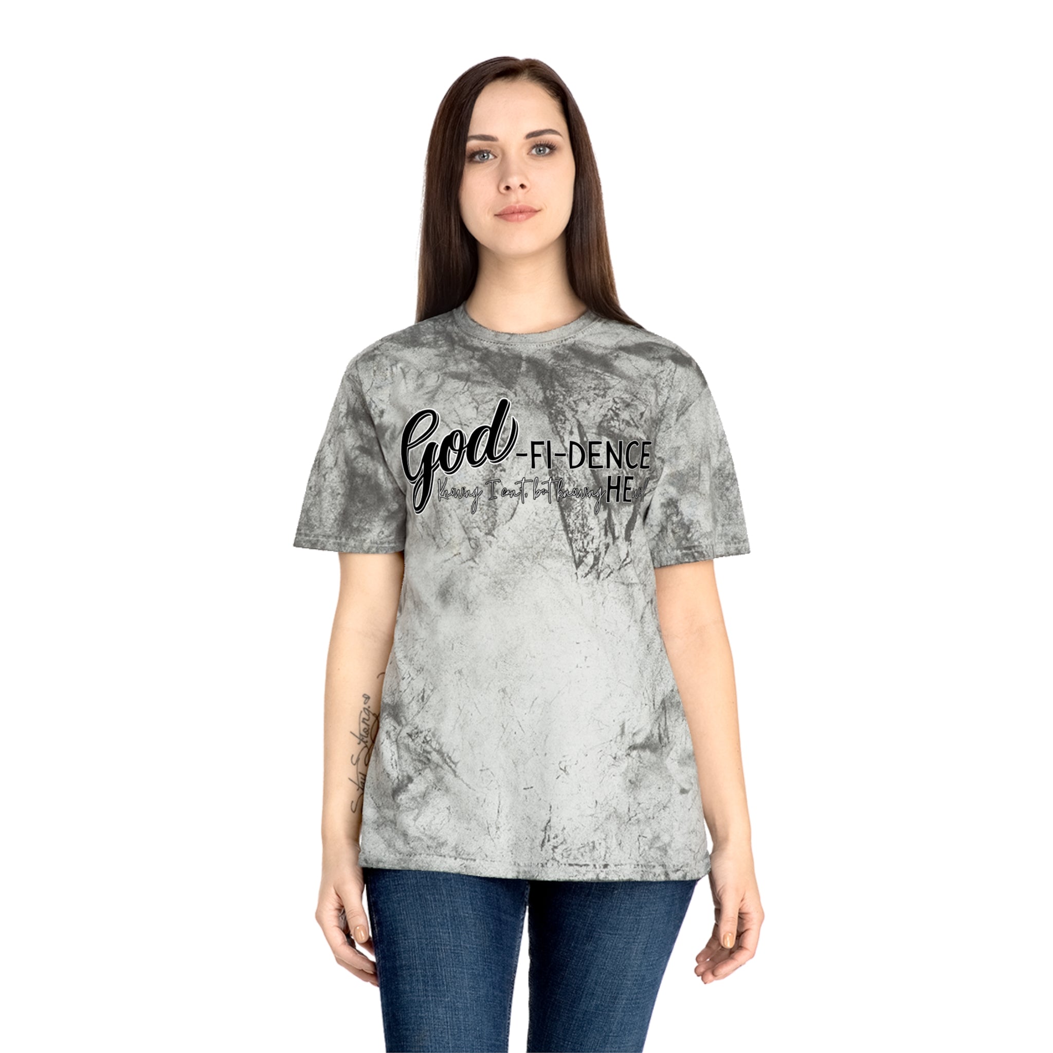 God-Fi-dence Color Blast T-Shirt, Inspirational T-Shirt, Faith-Based Apparel, Unique Gift for Christians, Casual Wear, Everyday [...]