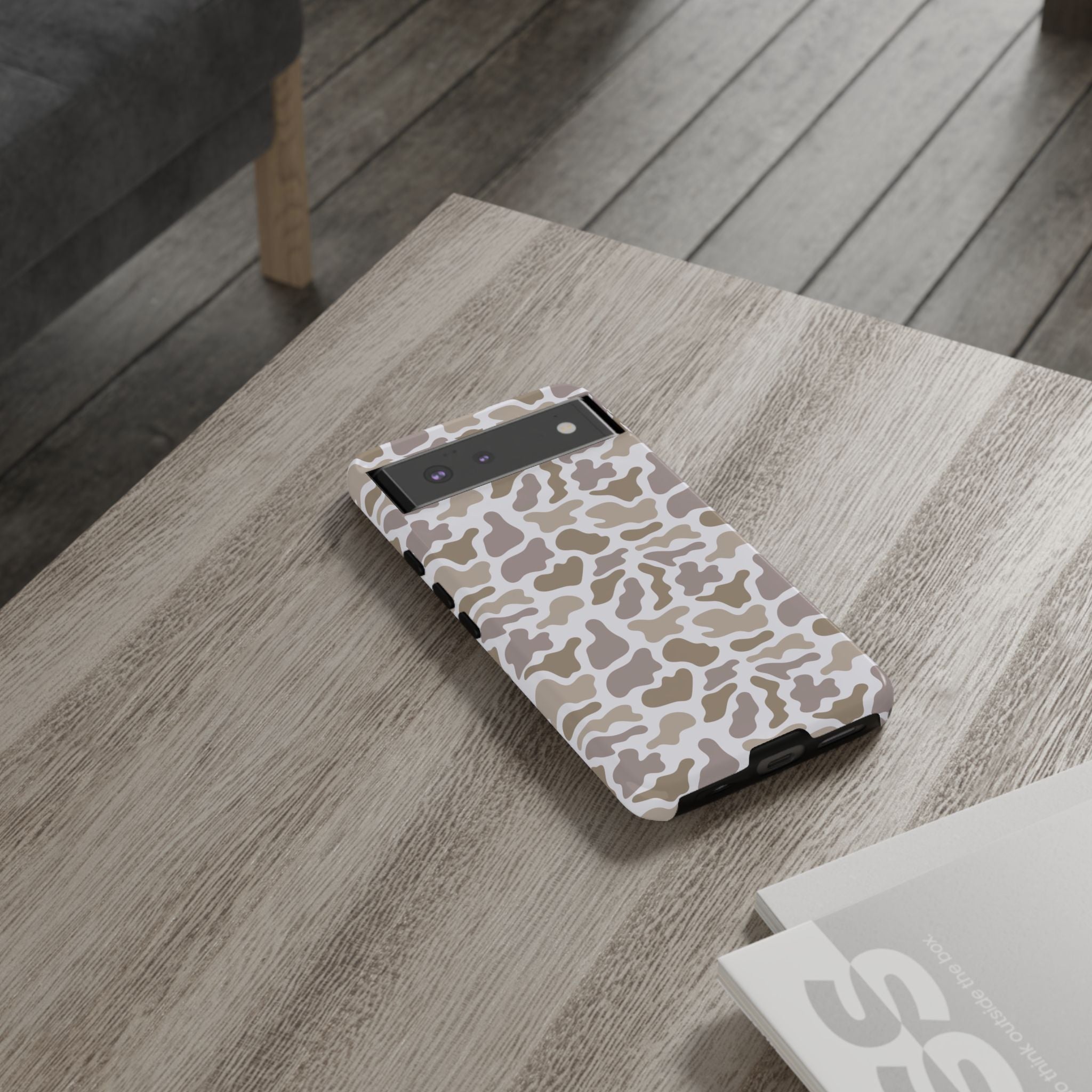 Grey Camo custom design Tough Cases