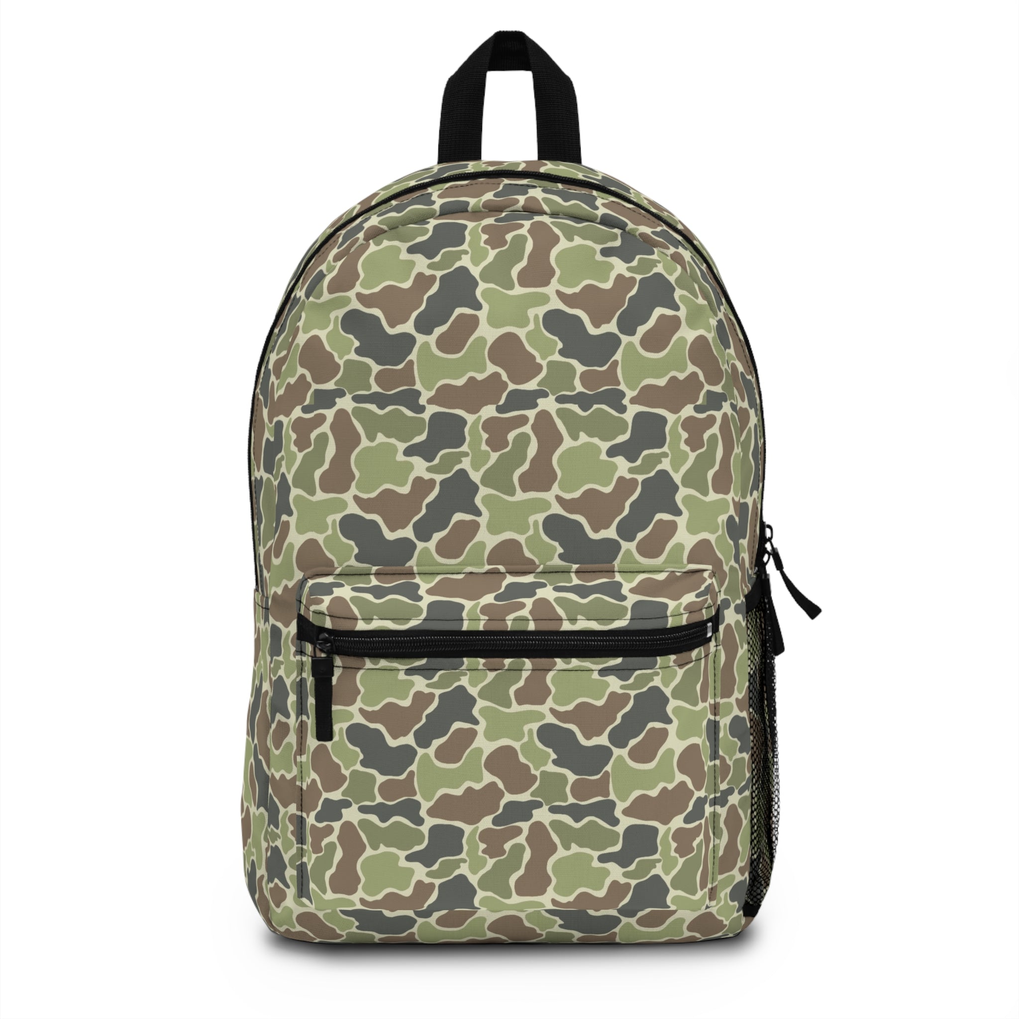 Old School Camo (2) Backpack for Everyday Use, School, Hiking, Travel, Outdoor Adventure, Unique Gift Idea