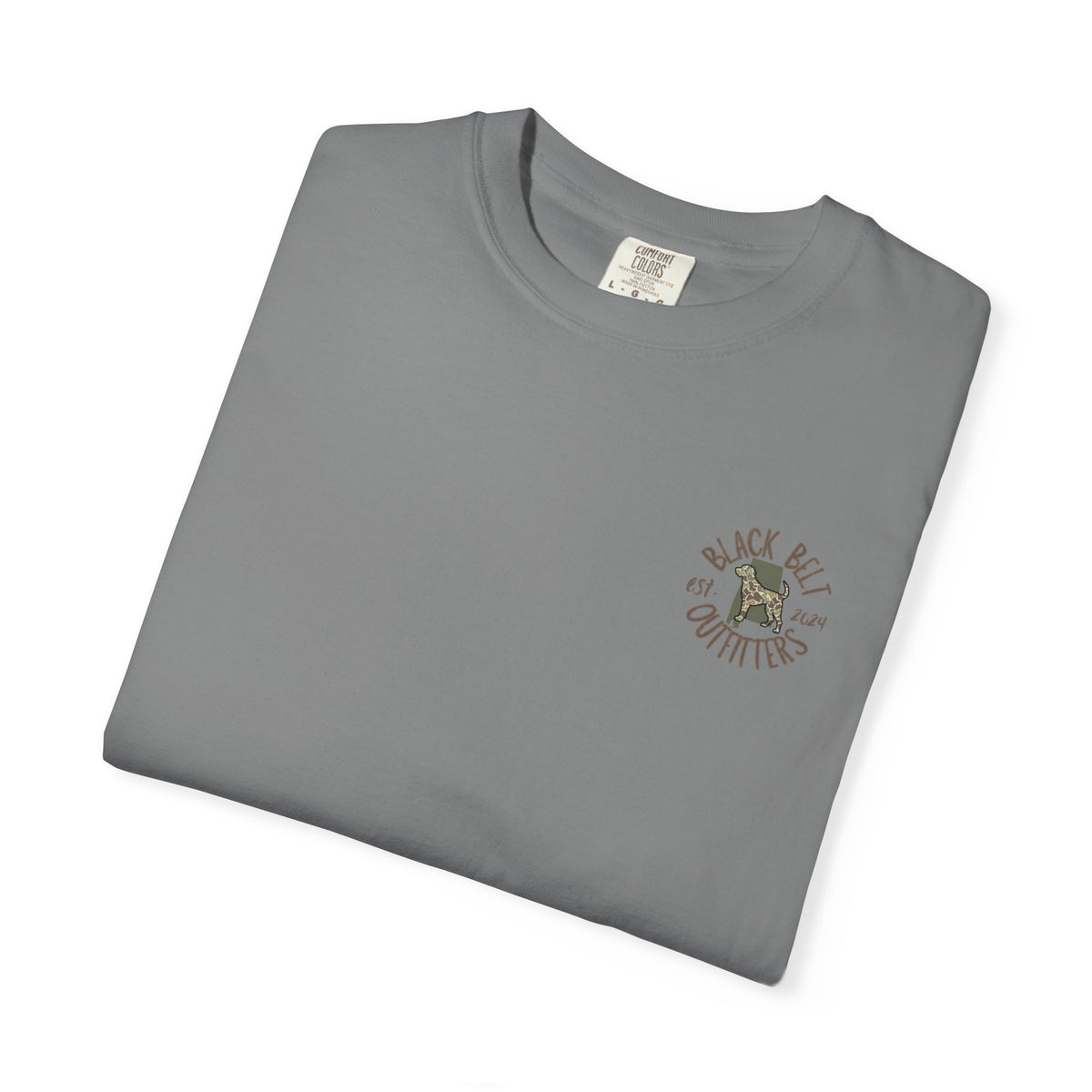 Turkey Feather Graphic T-Shirt — 'Black Belt Outfitters' Outdoor Tee