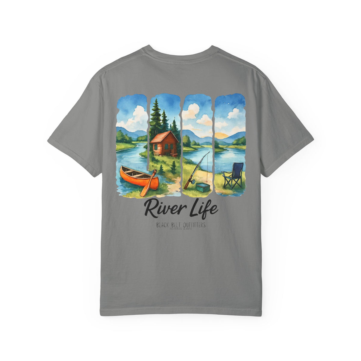 River Life Unisex T-Shirt - Outdoor Adventure Tee for Nature Lovers