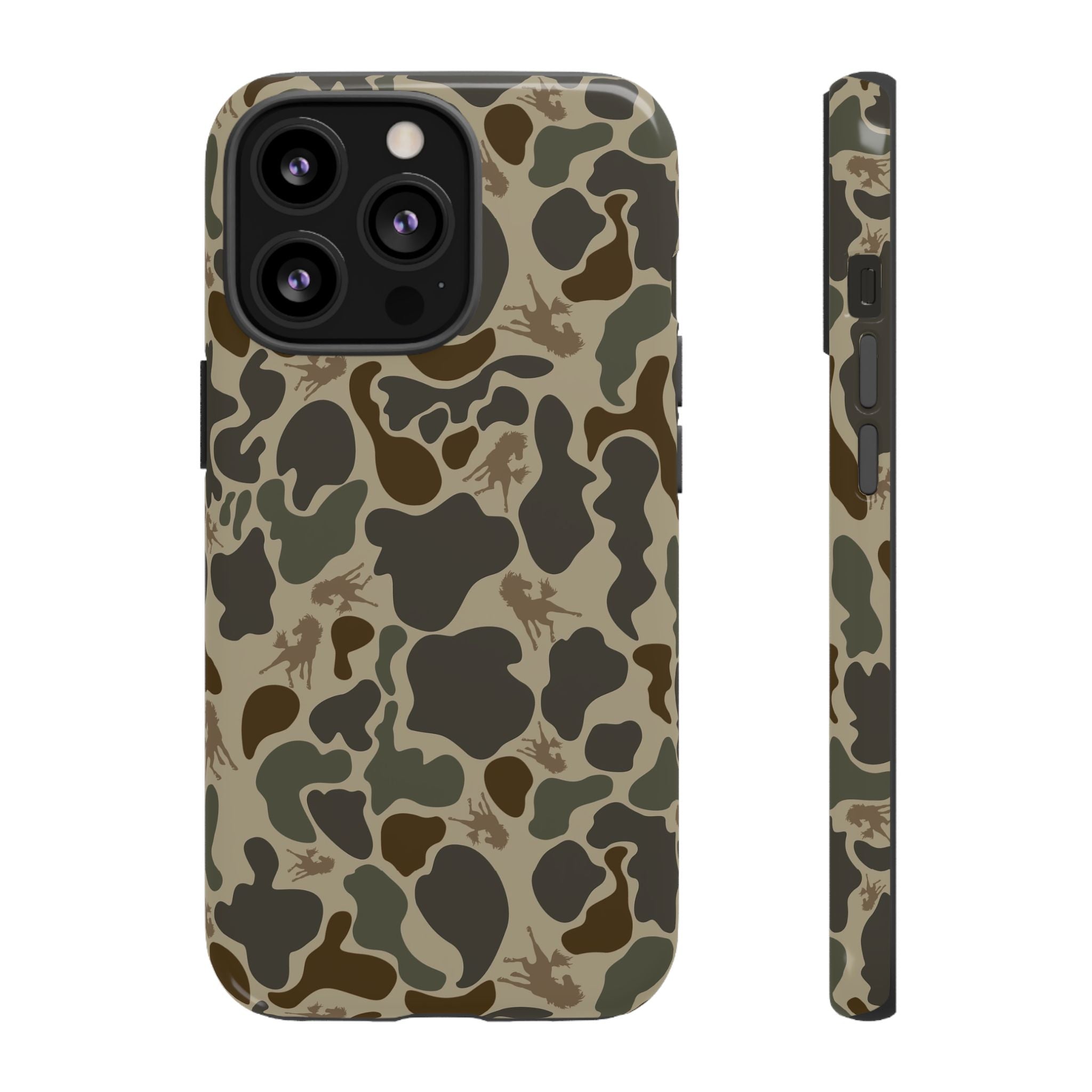 Wild Horses Camo custom design Tough Cases