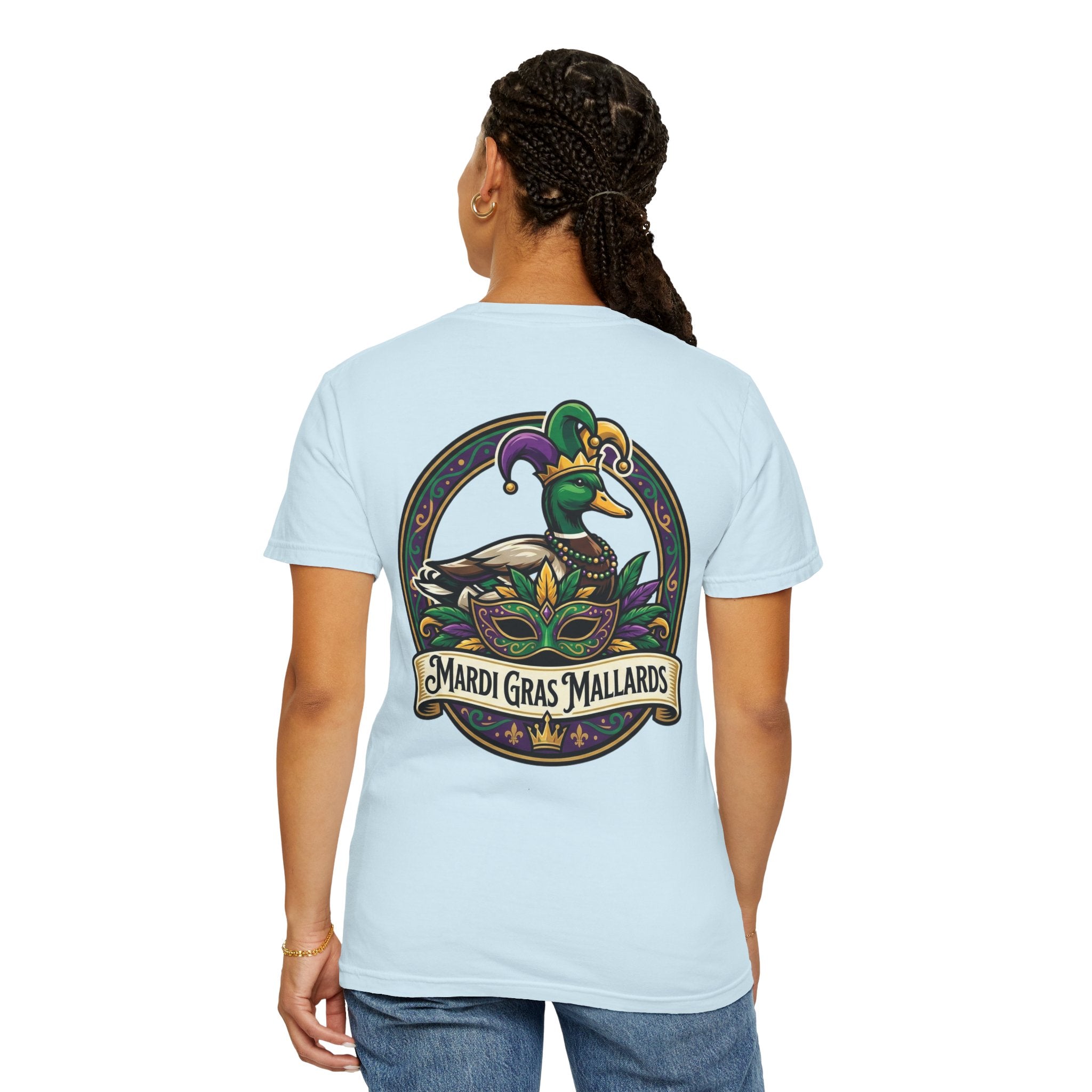 Mardi Gras Mallards T-Shirt — Festive Graphic Tee