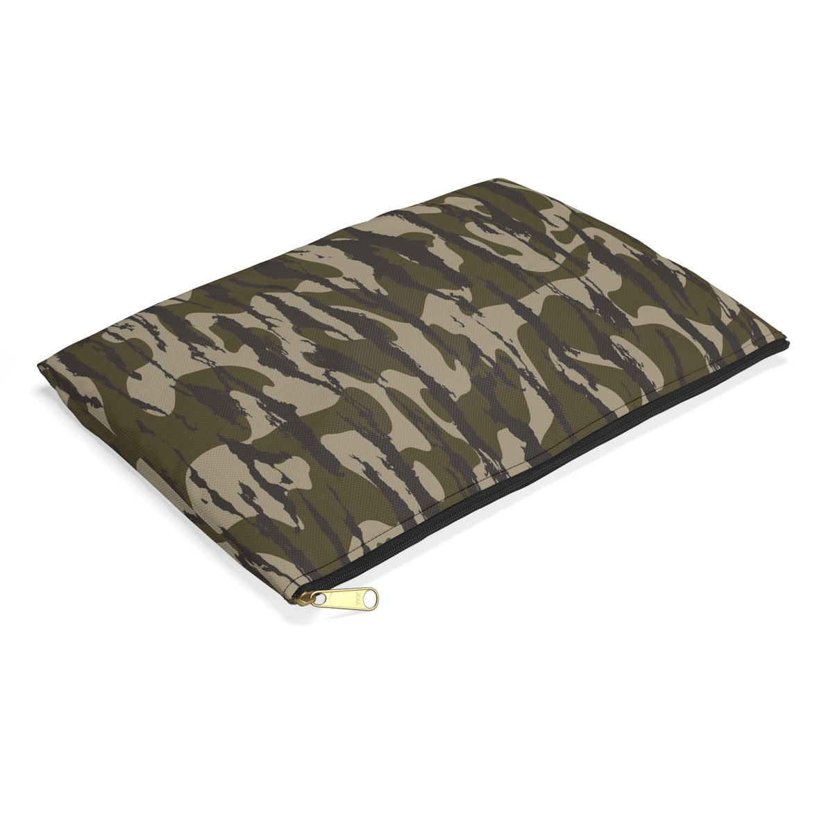 Trendy Zip Pouch, Stylish Camo Makeup Bag, Travel Organizer, Army Green Zipper Pouch, Gift for Her, Storage Solution