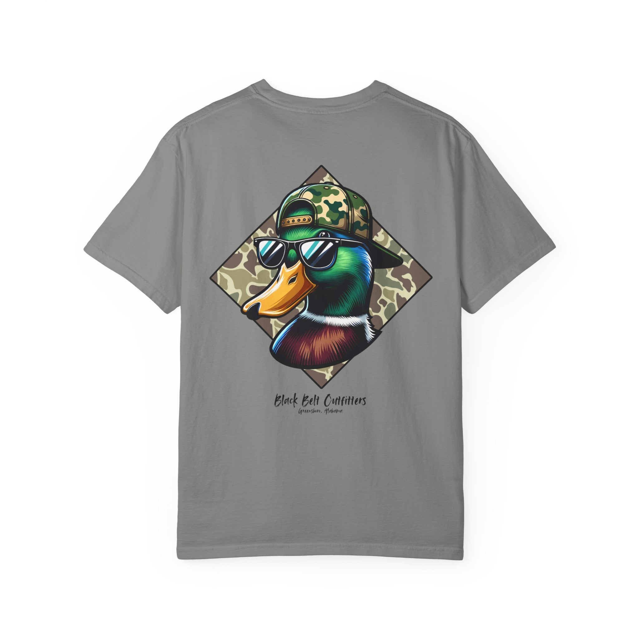 DUCK CAMO HAT Unisex Garment-Dyed Pocket T-Shirt