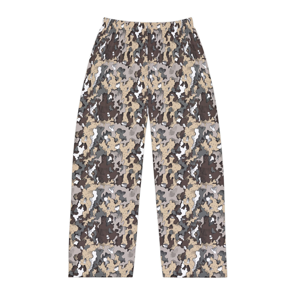 Dixie Camo Print Men's Pajama Pants, Comfortable Sleepwear, Cozy Lounge Pants, Casual Home Wear, Relaxation Essentials