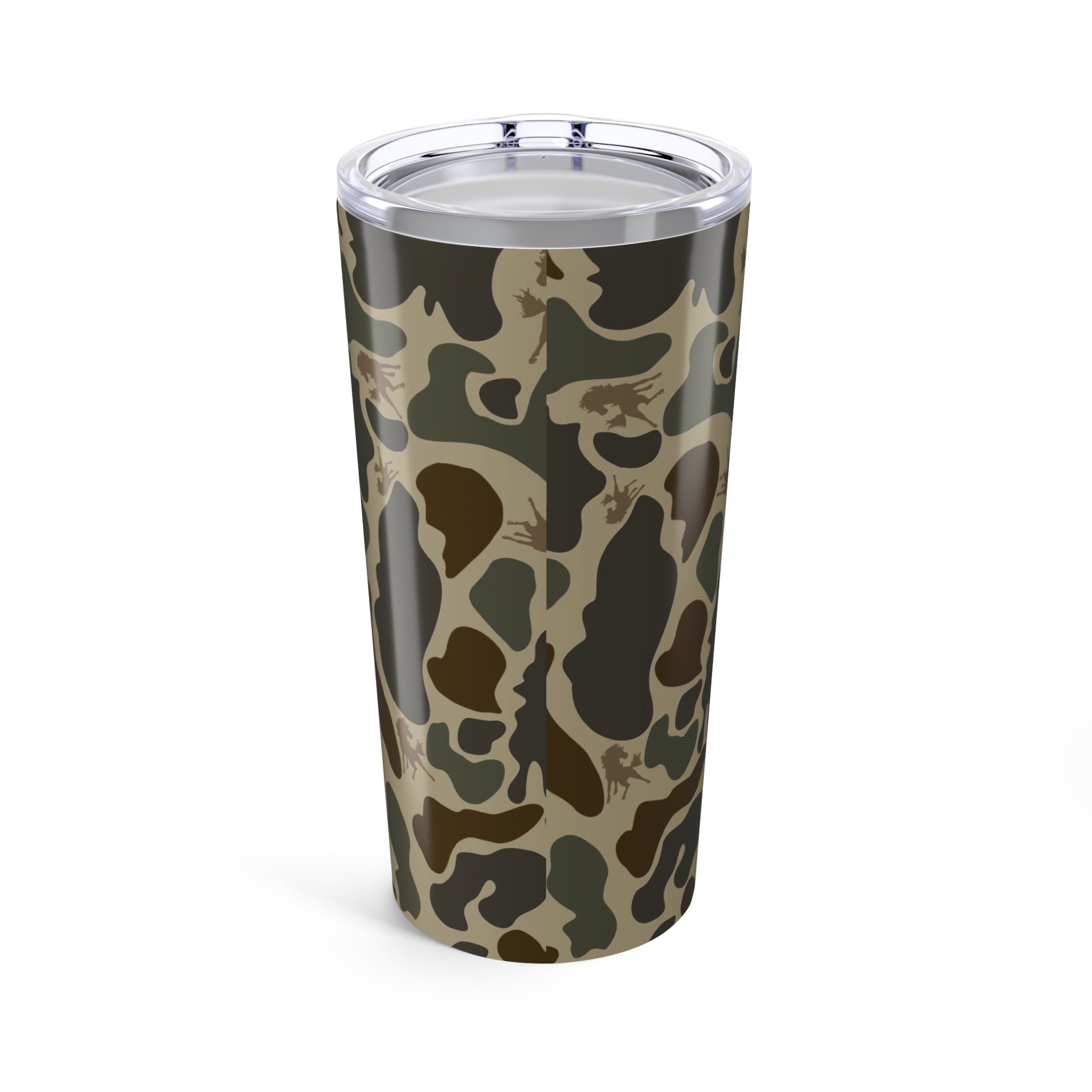 Black Belt Outfitters Wild Horses Camo Tumbler, Custom 20oz Travel Mug, Unique Gift for Hunters, Outdoor Lovers