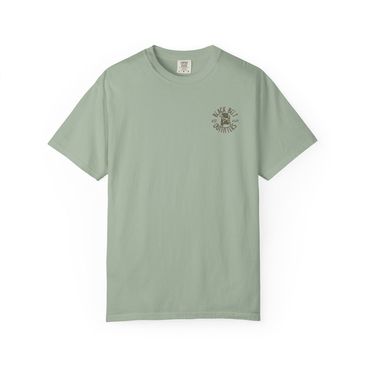 Turkey Feather Graphic T-Shirt — 'Black Belt Outfitters' Outdoor Tee