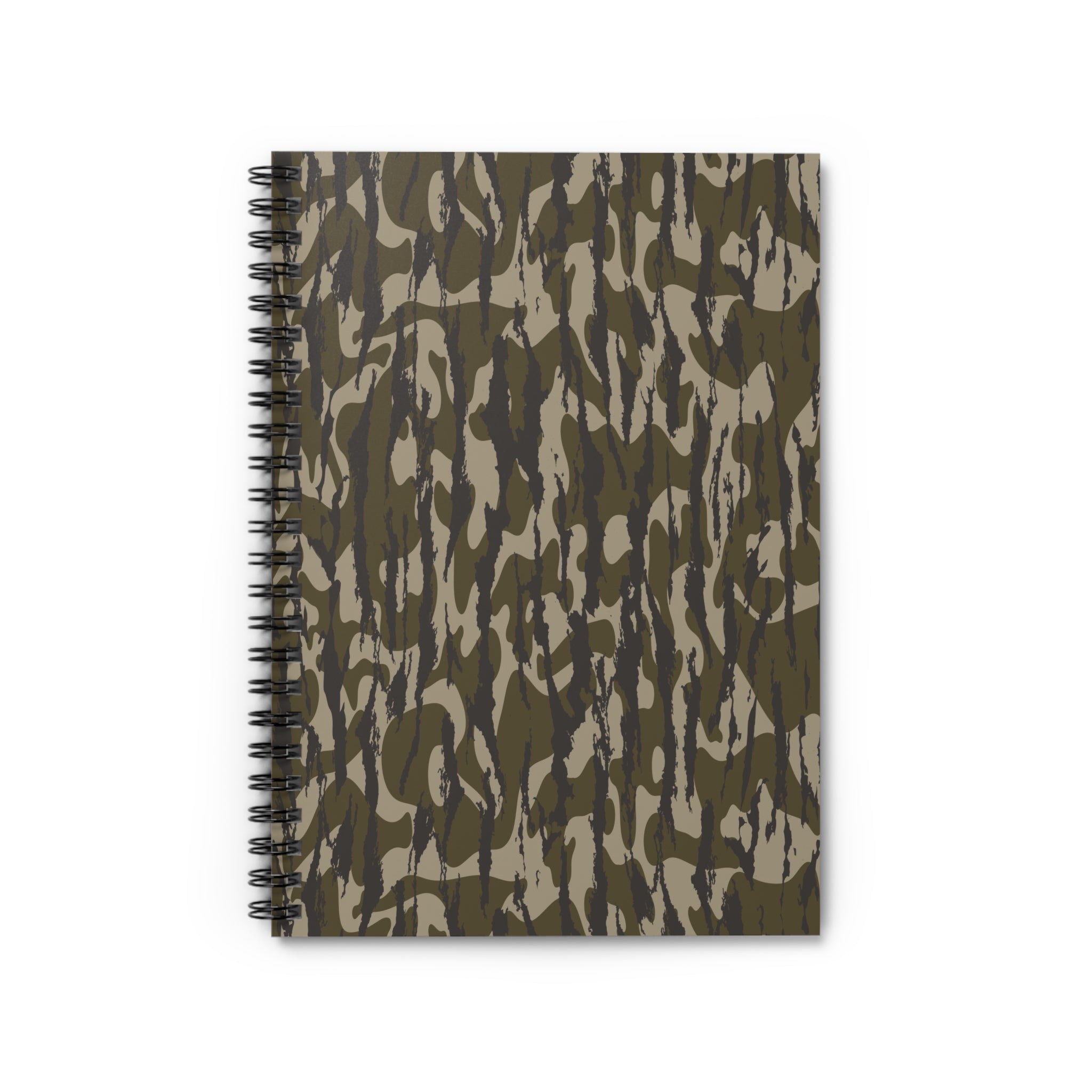 Trendy Camo Spiral Notebook | Stylish Ruled Journal for Students, Nature Lovers, Gifts for Soldiers, Outdoor Enthusiasts, Road Trips