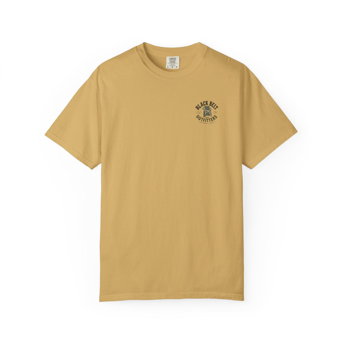 T-Shirt — Black Belt Outfitters 'American Raised' Graphic Tee (Vintage Washington with Gamebirds)