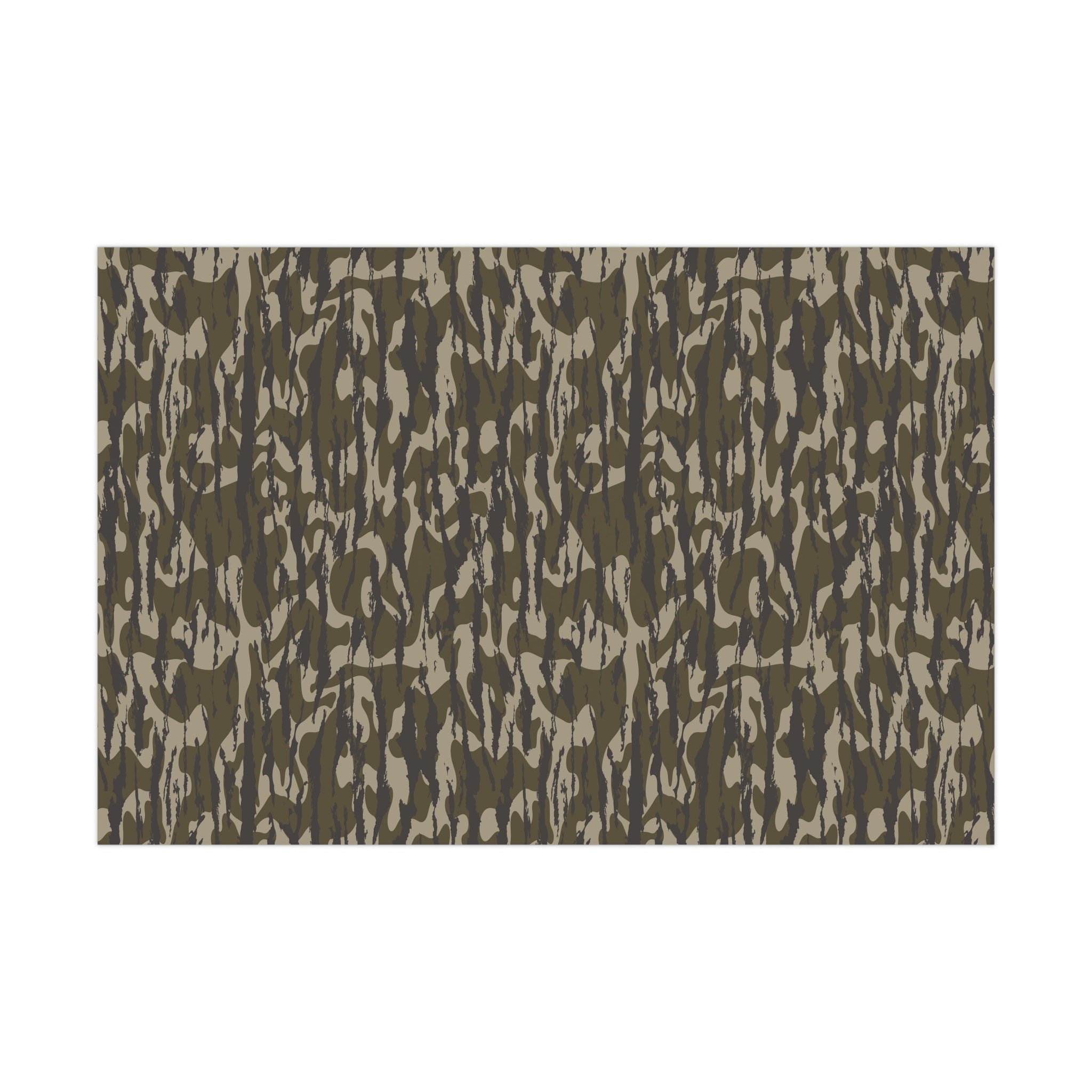 Trendy Camo Gift Wrap Paper, Perfect for Holidays, Birthdays, Parties, Eco-Friendly Packaging, Unique Camo Design