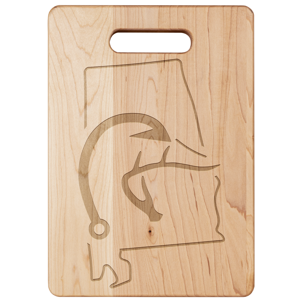 Alabama_Duck_Hunting_Cutting_Board_Maple_V_Main_Mockup.png