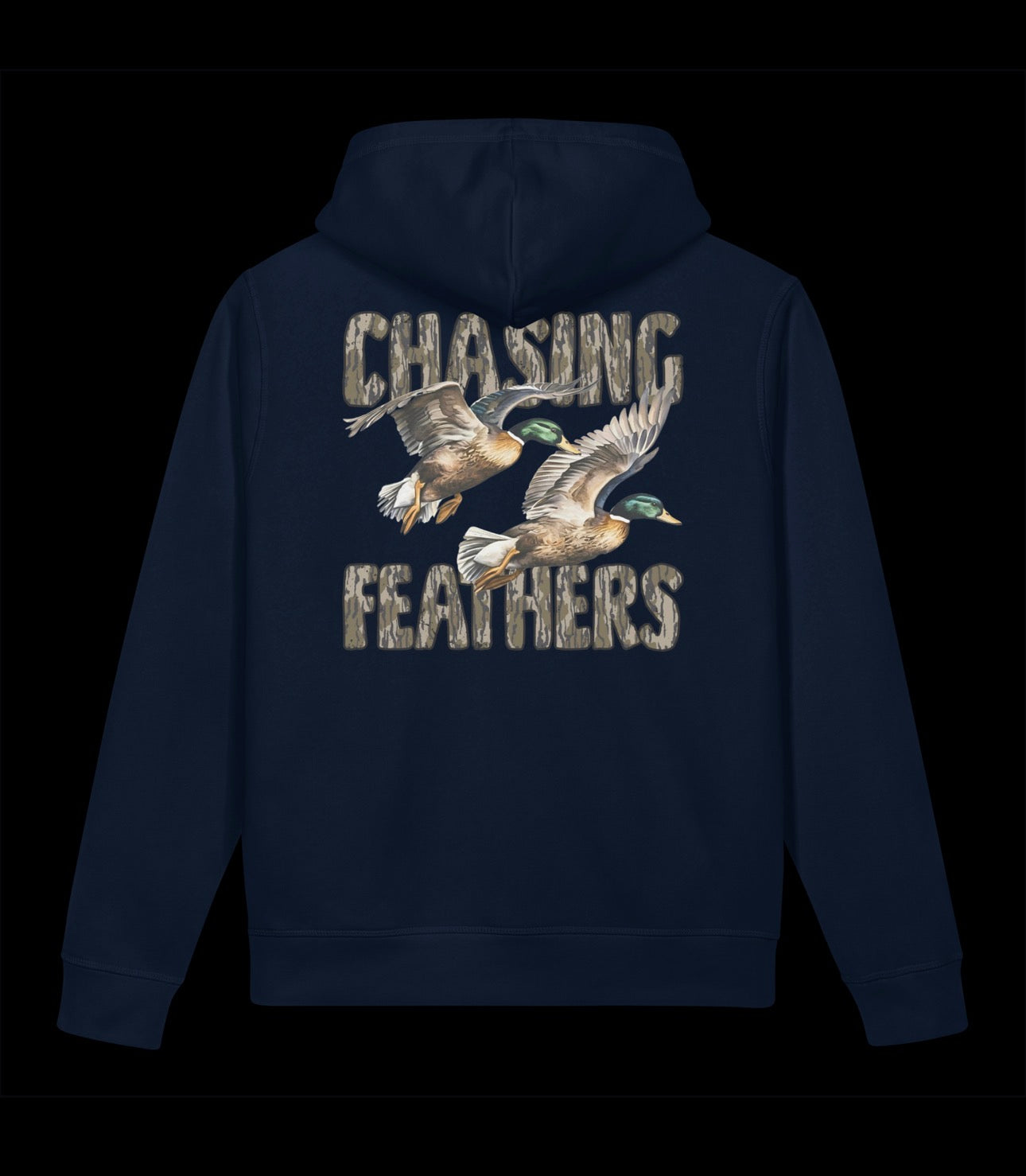 CHASING FEATHERS side pocket hoodie