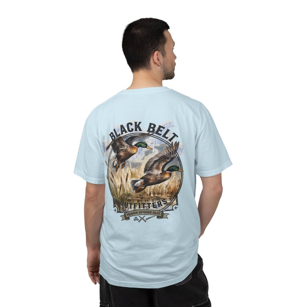 Flying Ducks Logo T-Shirt — Black Belt Outfitters Graphic