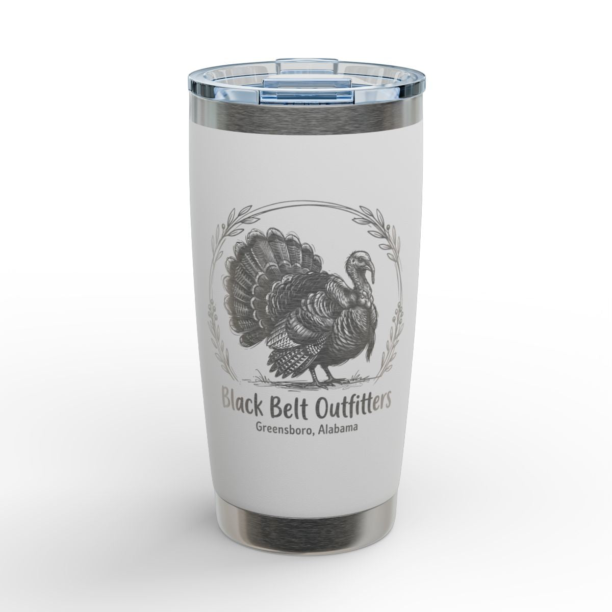 Turkey Engraved 20oz Tumbler — Black Belt Outfitters Greensboro, AL